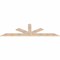 Ekena Millwork Saratoga Smooth Timber Gable Bracket, Douglas Fir, 96"W x 28"H x 1 1/2"D x 5 1/2"F, 7/12 Pitch GBW096X28X0206SAR00SDF - alternate 3